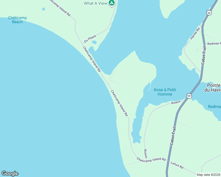 map of restaurants, bars, coffee shops, grocery stores, and more near 133 Cheticamp Island Road in Chéticamp