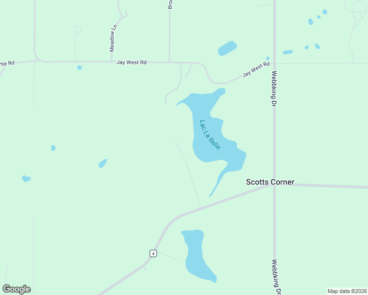 map of restaurants, bars, coffee shops, grocery stores, and more near 2332 Lac Labelle Road in Carlton