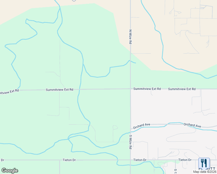map of restaurants, bars, coffee shops, grocery stores, and more near 12987 Summitview Ext Road in Yakima