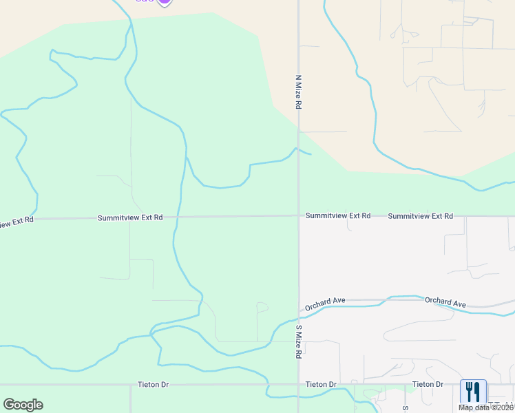 map of restaurants, bars, coffee shops, grocery stores, and more near 12987 Summitview Ext Road in Yakima