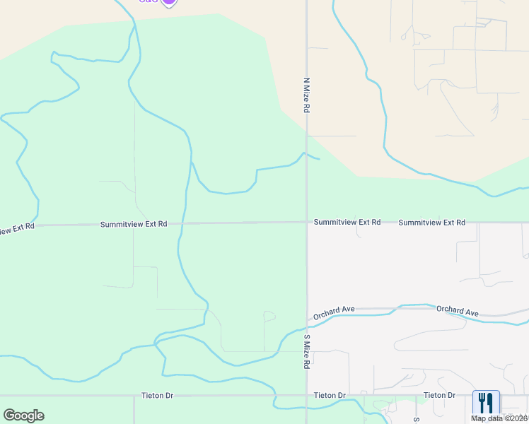 map of restaurants, bars, coffee shops, grocery stores, and more near 12987 Summitview Ext Road in Yakima