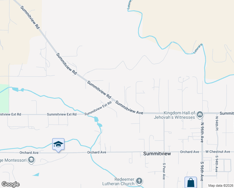 map of restaurants, bars, coffee shops, grocery stores, and more near in Summitview