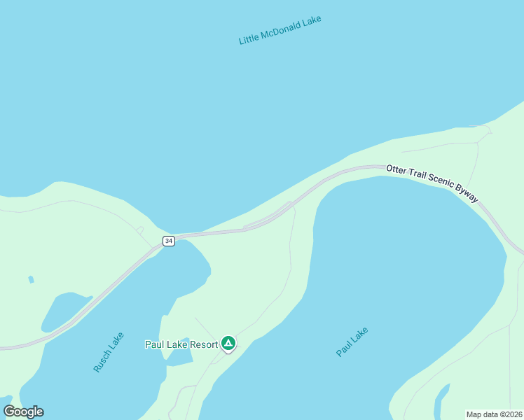 map of restaurants, bars, coffee shops, grocery stores, and more near 37791 Mallard Loop in Perham