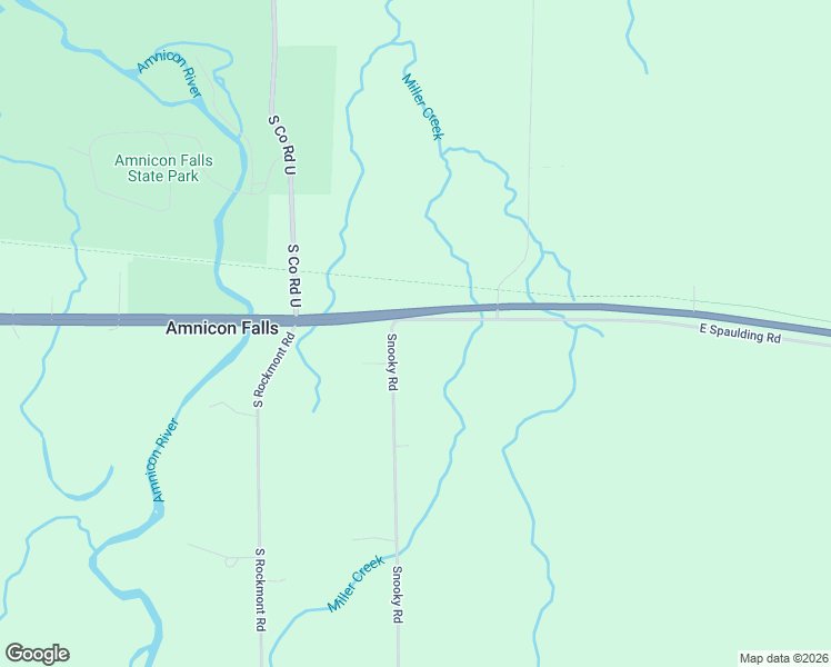 map of restaurants, bars, coffee shops, grocery stores, and more near 4412 Snooky Road in South Range