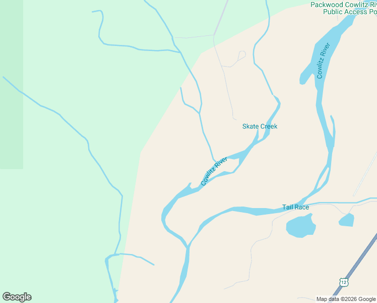 map of restaurants, bars, coffee shops, grocery stores, and more near 406 Craig Road in Packwood