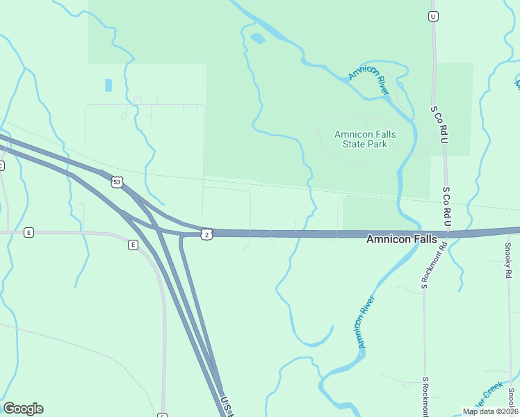 map of restaurants, bars, coffee shops, grocery stores, and more near 4390 South Kellogg Road in South Range