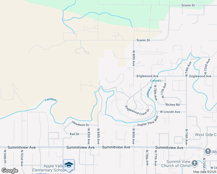 map of restaurants, bars, coffee shops, grocery stores, and more near 514 Viewmont Drive in Yakima