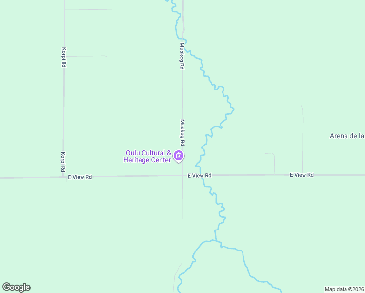 map of restaurants, bars, coffee shops, grocery stores, and more near 71055 Muskeg Road in Iron River