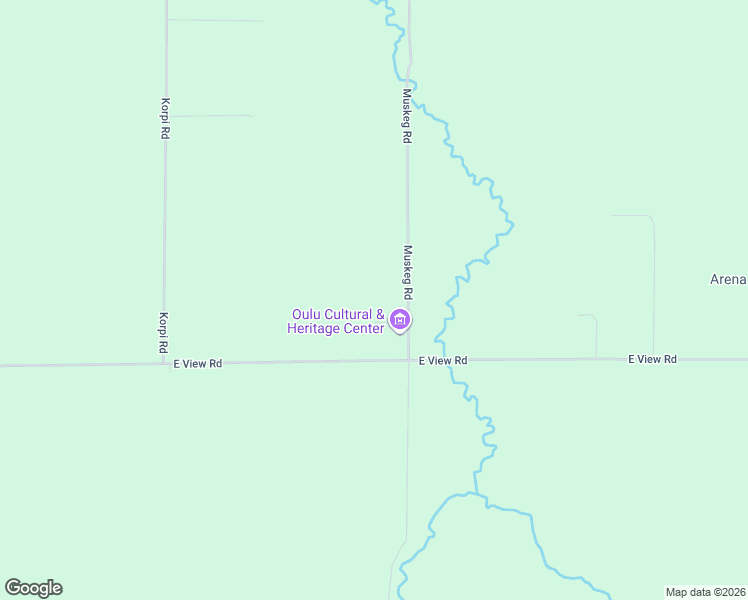 map of restaurants, bars, coffee shops, grocery stores, and more near 71055 Muskeg Road in Iron River
