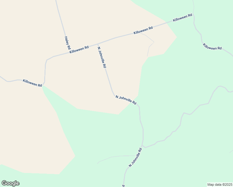 map of restaurants, bars, coffee shops, grocery stores, and more near 25 North Johnville Road in Johnville