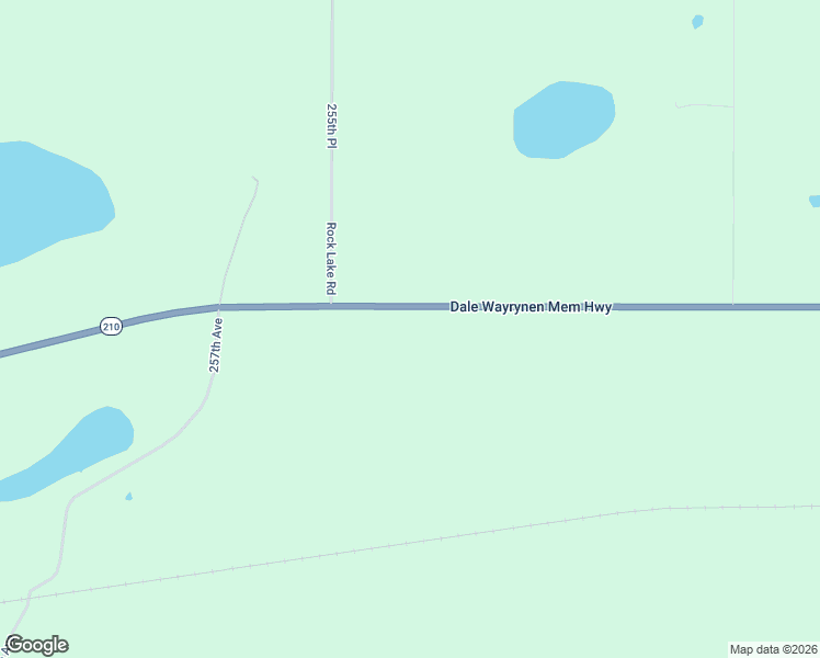 map of restaurants, bars, coffee shops, grocery stores, and more near 25345 Minnesota 210 in McGregor