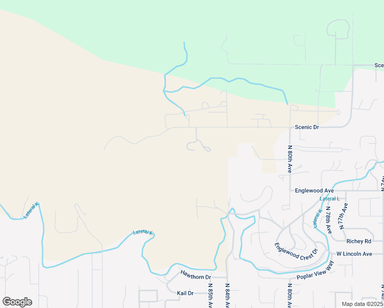 map of restaurants, bars, coffee shops, grocery stores, and more near 8506 Scenic Drive in Yakima