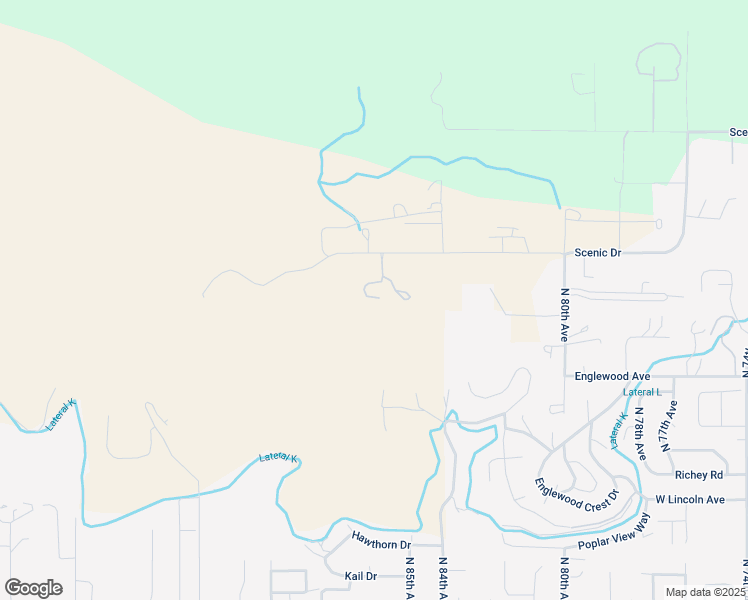 map of restaurants, bars, coffee shops, grocery stores, and more near 8506 Scenic Drive in Yakima