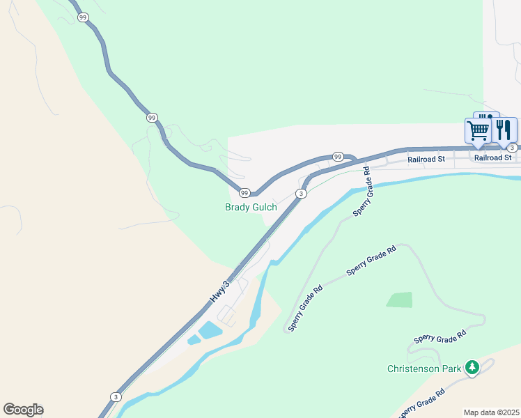 map of restaurants, bars, coffee shops, grocery stores, and more near 701 Wheeler Street in Kendrick