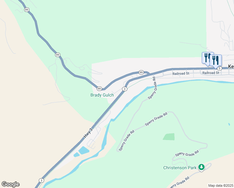 map of restaurants, bars, coffee shops, grocery stores, and more near 701 Wheeler Street in Kendrick