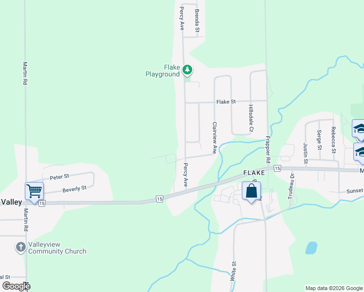 map of restaurants, bars, coffee shops, grocery stores, and more near 3105 Percy Avenue in Sudbury