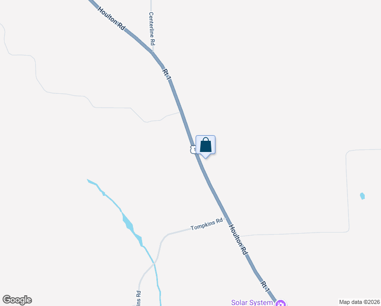 map of restaurants, bars, coffee shops, grocery stores, and more near 389 Houlton Road in Presque Isle