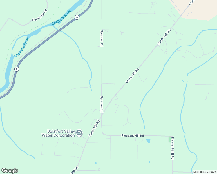 map of restaurants, bars, coffee shops, grocery stores, and more near 138 Spooner Road in Chehalis