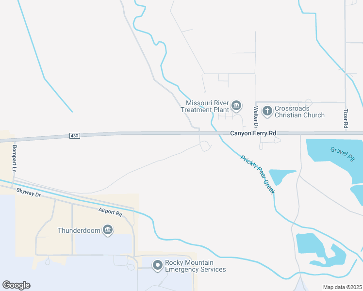 map of restaurants, bars, coffee shops, grocery stores, and more near 2515 Canyon Ferry Road in Helena