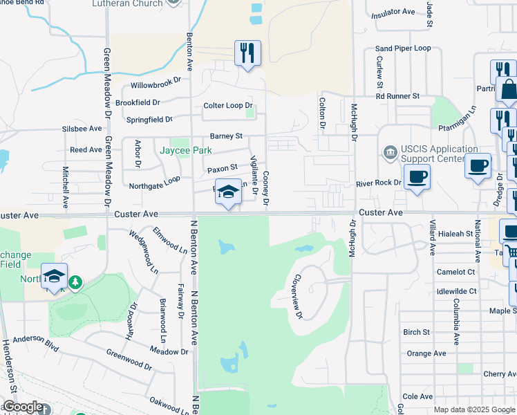 map of restaurants, bars, coffee shops, grocery stores, and more near 464 Vigilante Drive in Helena