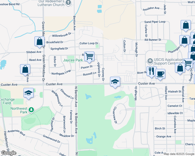 map of restaurants, bars, coffee shops, grocery stores, and more near 464 Vigilante Drive in Helena