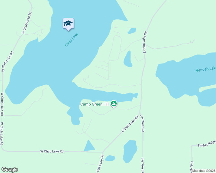 map of restaurants, bars, coffee shops, grocery stores, and more near 1554 Bass Bay Road in Carlton