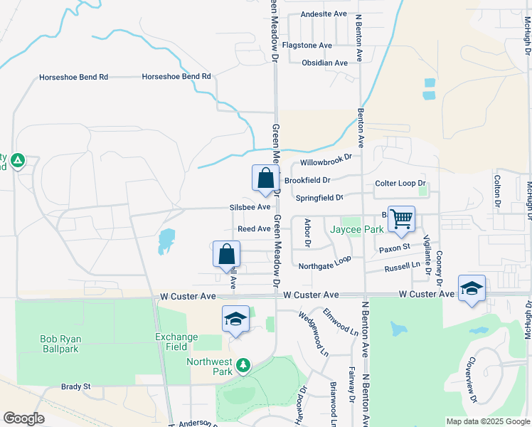 map of restaurants, bars, coffee shops, grocery stores, and more near 115 Silsbee Avenue in Helena