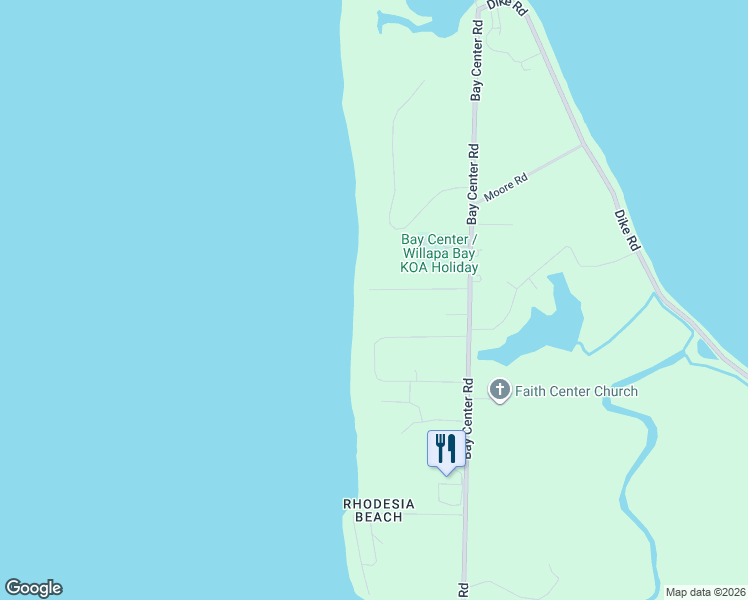 map of restaurants, bars, coffee shops, grocery stores, and more near 439 Bay Center Road in South Bend