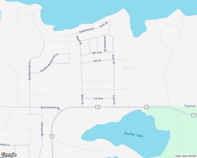 map of restaurants, bars, coffee shops, grocery stores, and more near 9128 3rd Avenue in Pequot Lakes