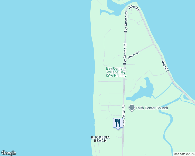 map of restaurants, bars, coffee shops, grocery stores, and more near 439 Bay Center Road in South Bend