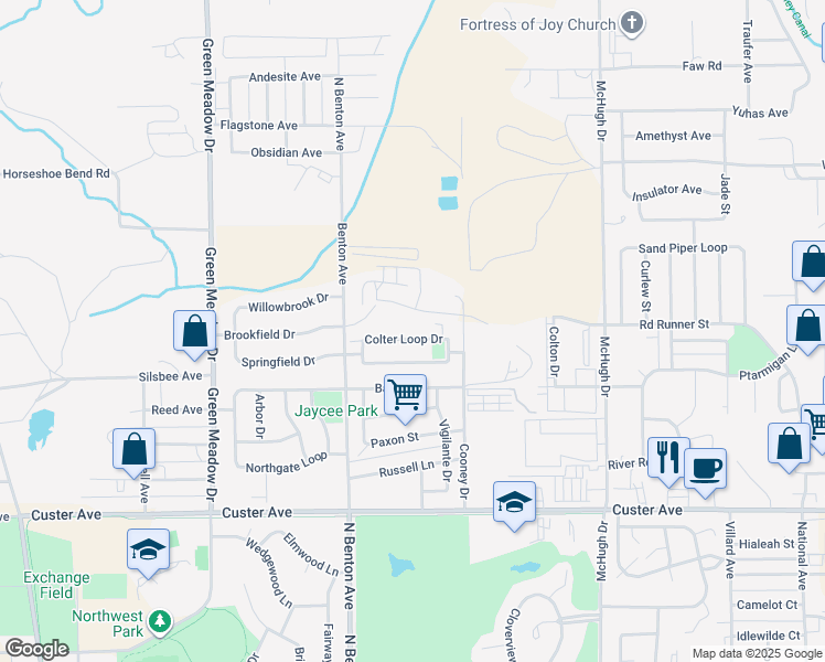 map of restaurants, bars, coffee shops, grocery stores, and more near 38 Colter Loop Drive in Helena