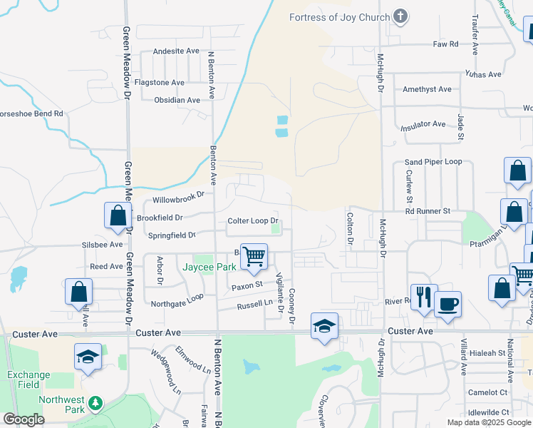 map of restaurants, bars, coffee shops, grocery stores, and more near 38 Colter Loop Drive in Helena
