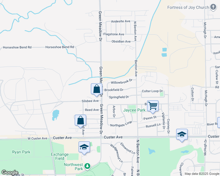 map of restaurants, bars, coffee shops, grocery stores, and more near 224 Brookfield Drive in Helena