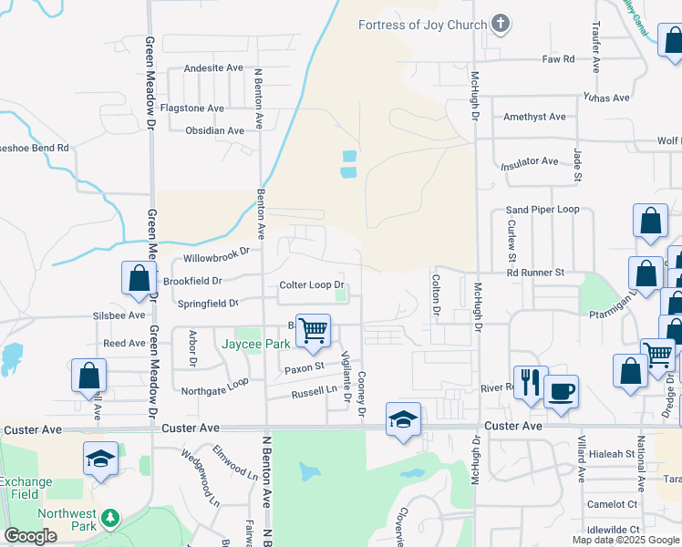 map of restaurants, bars, coffee shops, grocery stores, and more near 28 Colter Loop Drive in Helena
