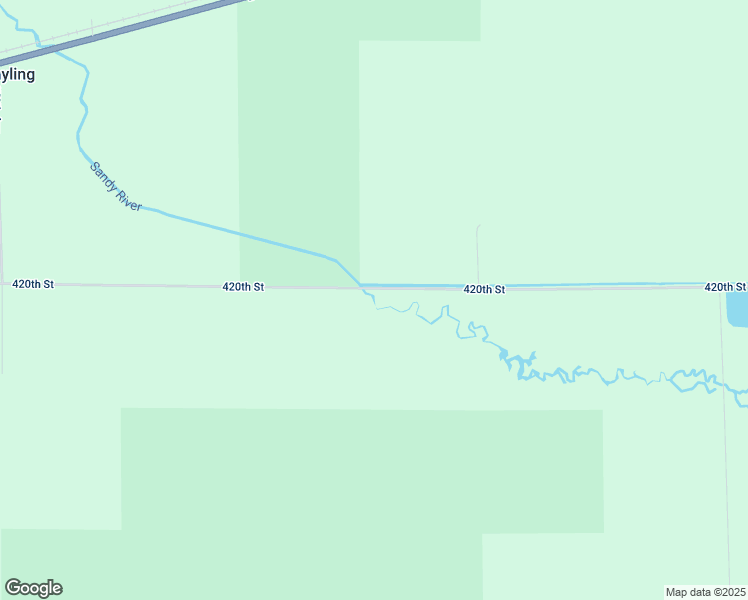map of restaurants, bars, coffee shops, grocery stores, and more near 16247 420th Street in McGregor