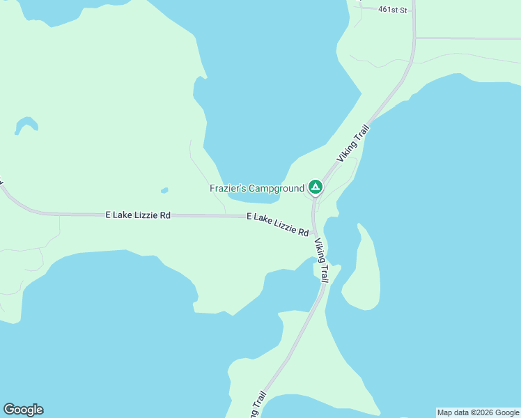 map of restaurants, bars, coffee shops, grocery stores, and more near 45514 East Lake Lizzie Road in Pelican Rapids