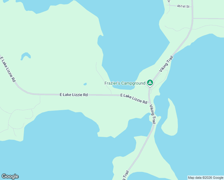 map of restaurants, bars, coffee shops, grocery stores, and more near 45538 East Lake Lizzie Road in Pelican Rapids