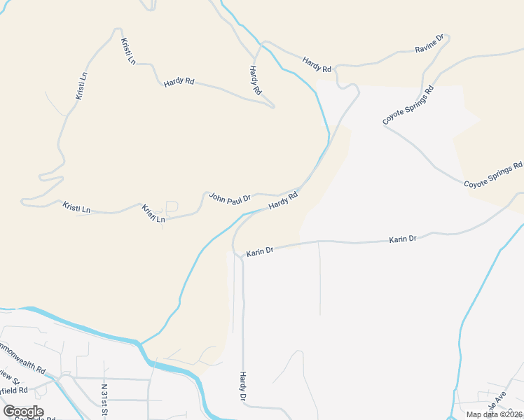 map of restaurants, bars, coffee shops, grocery stores, and more near Hardy Road in Yakima County