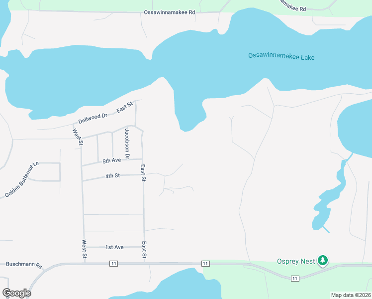 map of restaurants, bars, coffee shops, grocery stores, and more near 9414 Beverly Drive in Pequot Lakes