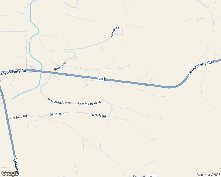 map of restaurants, bars, coffee shops, grocery stores, and more near 6045 Canyon Ferry Road in Helena