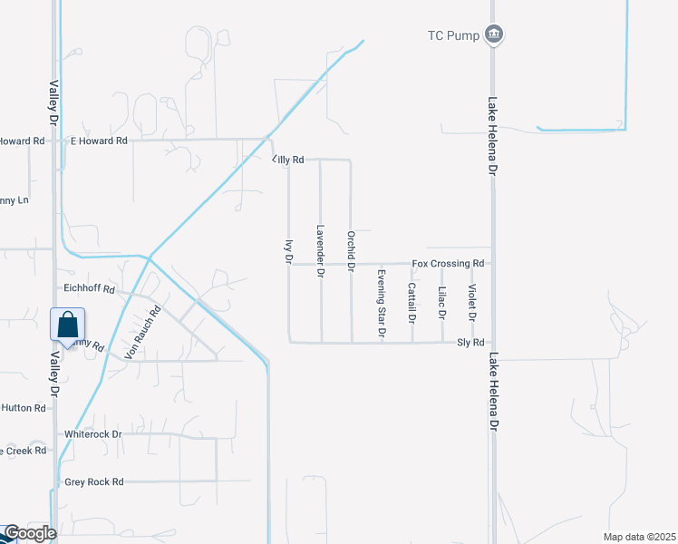 map of restaurants, bars, coffee shops, grocery stores, and more near 3663 Fox Crossing Road in Helena
