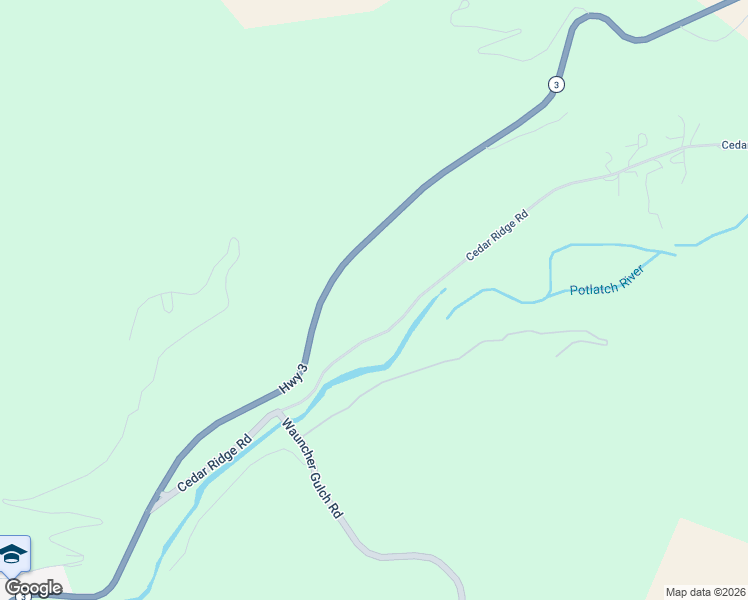 map of restaurants, bars, coffee shops, grocery stores, and more near 397 Cedar Ridge Road in Kendrick