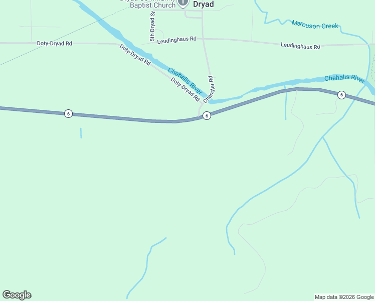 map of restaurants, bars, coffee shops, grocery stores, and more near 4213 Washington 6 in Chehalis