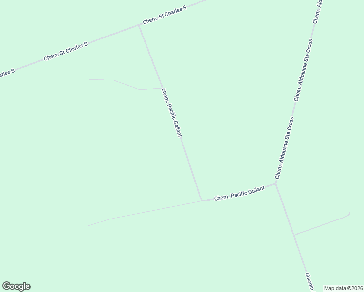 map of restaurants, bars, coffee shops, grocery stores, and more near 58 Chemin Pacific Gallant in Saint-Charles