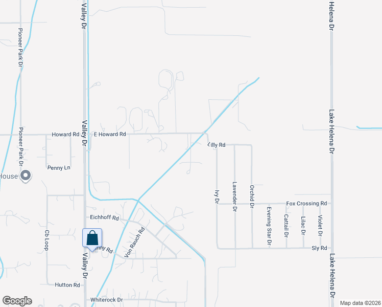 map of restaurants, bars, coffee shops, grocery stores, and more near 3555 East Howard Road in Helena