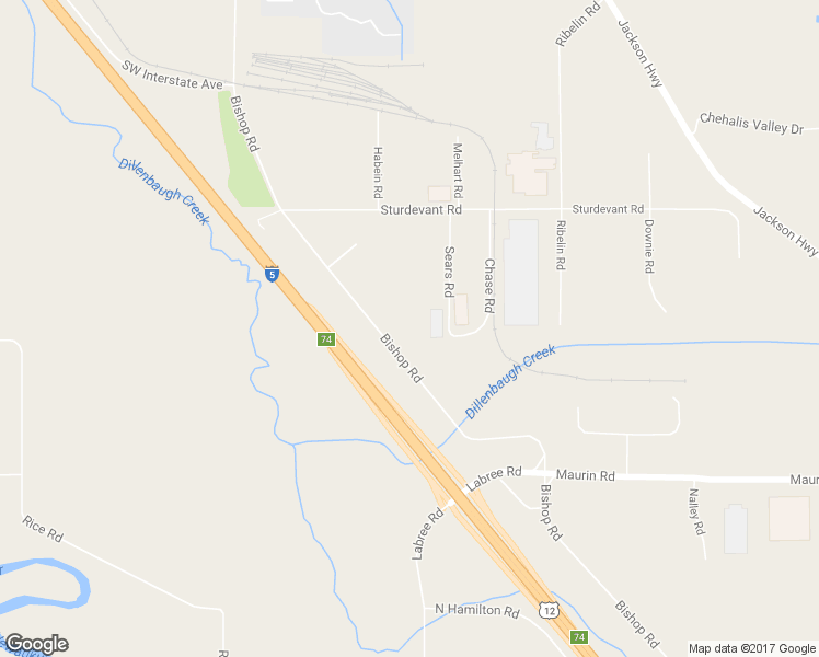map of restaurants, bars, coffee shops, grocery stores, and more near 1563 Bishop Road in Chehalis