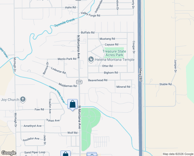 map of restaurants, bars, coffee shops, grocery stores, and more near 1336 Beaverhead Road in Helena