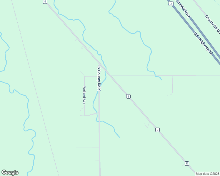 map of restaurants, bars, coffee shops, grocery stores, and more near 3651 South County Road K in South Range