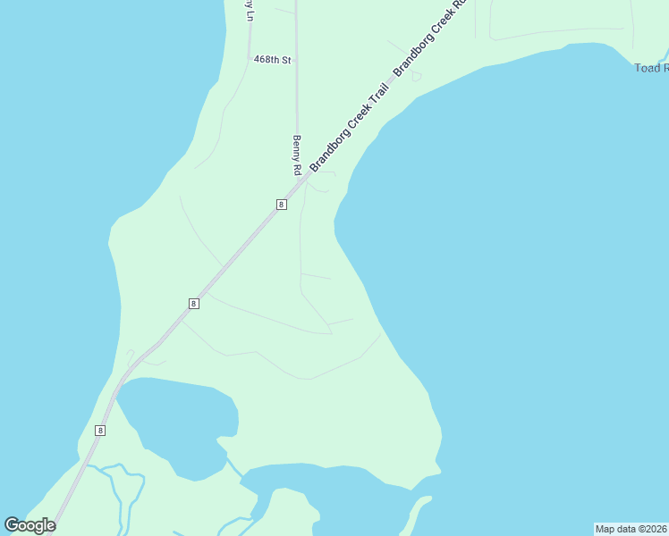 map of restaurants, bars, coffee shops, grocery stores, and more near 46258 Jungle Shore Trail in Perham