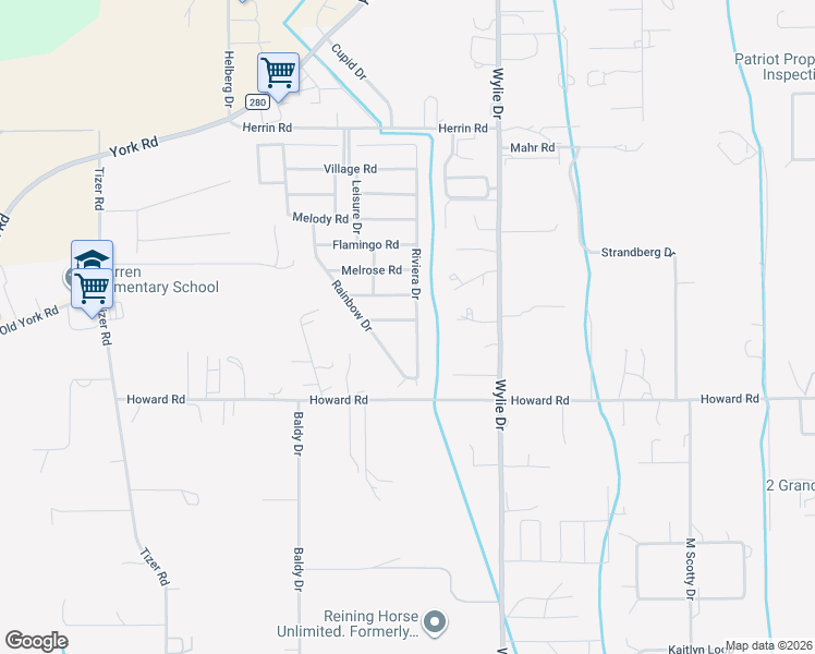 map of restaurants, bars, coffee shops, grocery stores, and more near 3671-3689 Riviera Dr in Helena